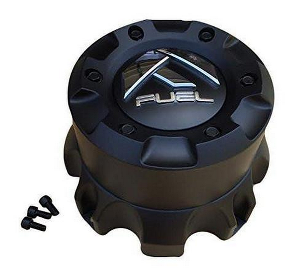 Fuel 1PC - FUEL TALL GL-MTBLK SNAP IN CAP 8X170/180