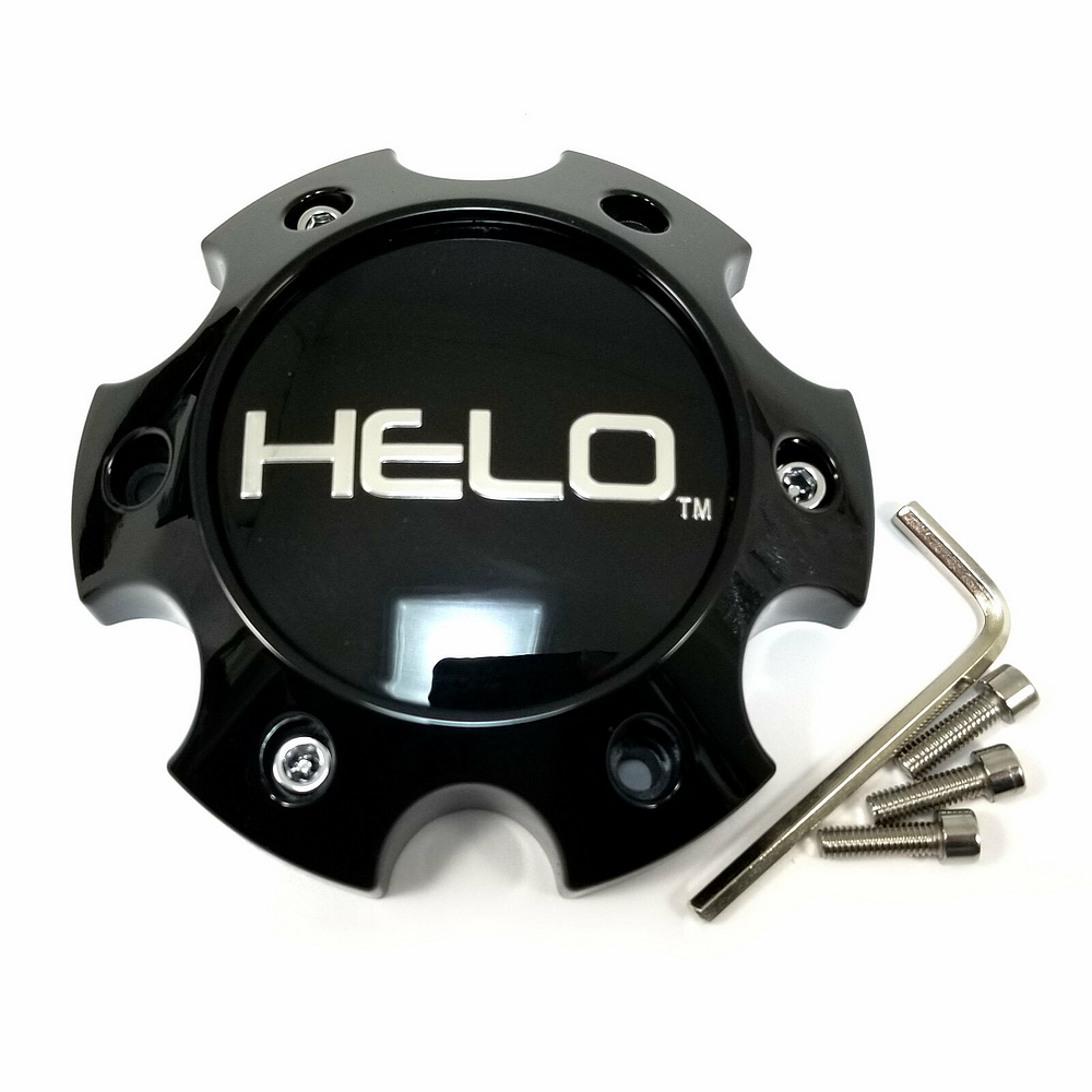 Helo - HELO CAP 6X135 GLOSS BLACK