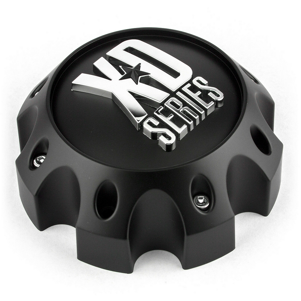 XD - XDS CAP MATTE BLACK 6X135 W/ BLK SCREWS