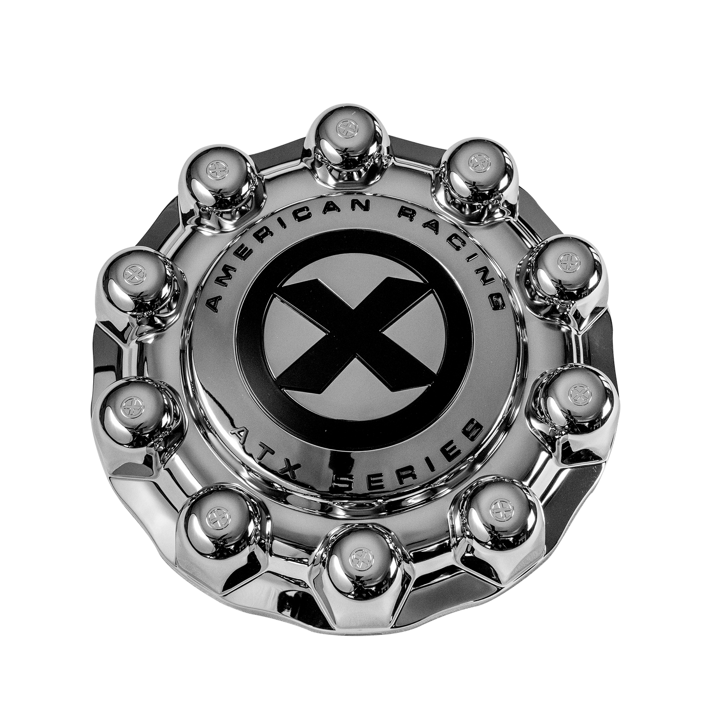 ATX - ATX FULL FRONT SNAP ON CAP COVER CHROME