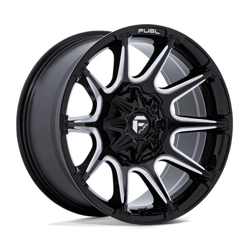 SUPER C 22X10 8X6.5 125 -18 G-BLK MILL