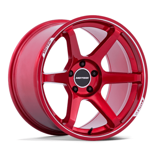 BATTLE VI 18X9.5 5X4.5 72 +25 CHY-RD-MCH