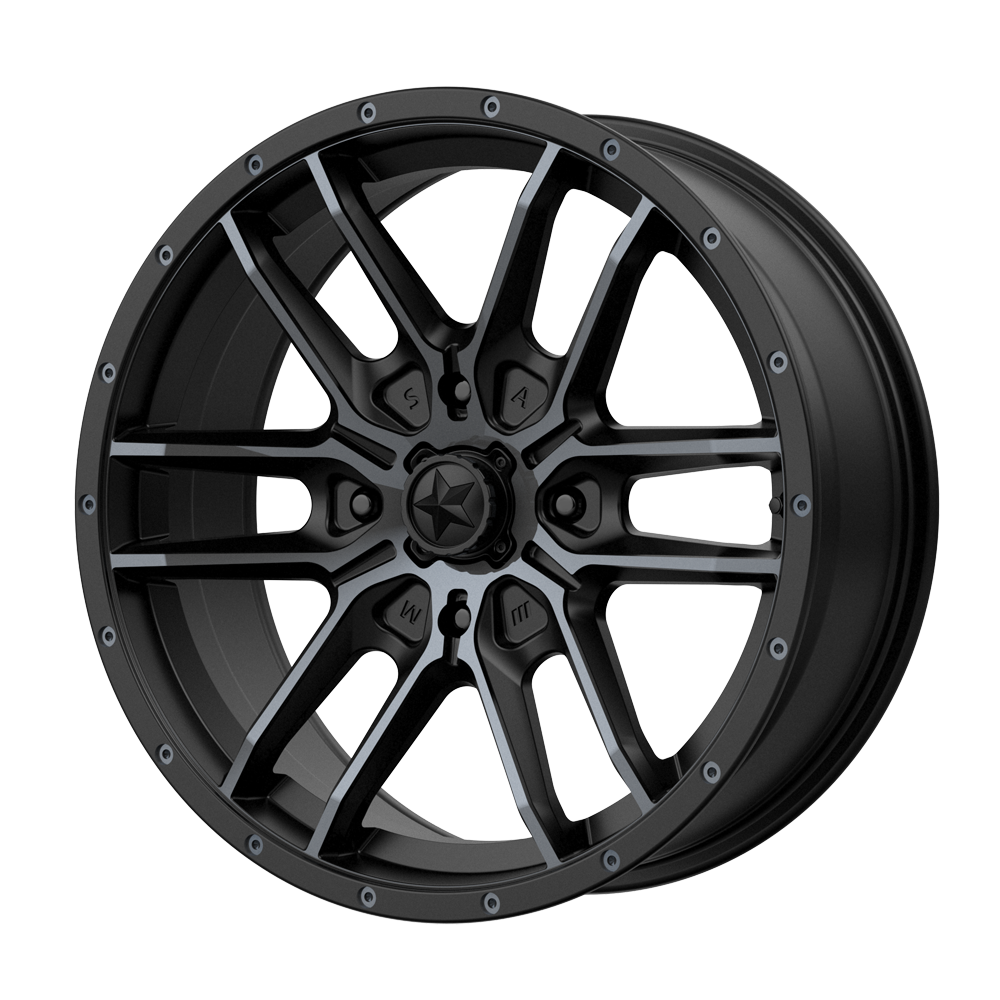 FANG UTV 18X7 4X156 S-BLK TTCC 10MM