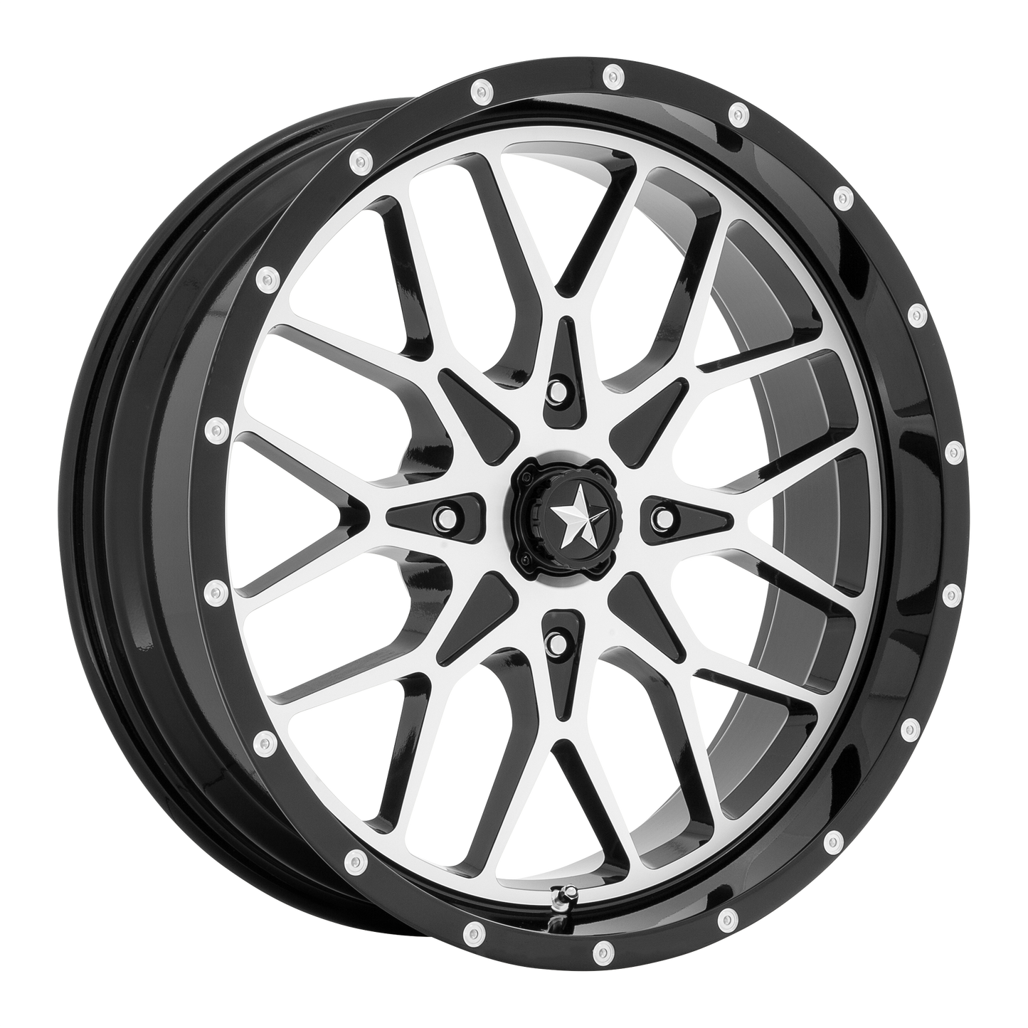 PORTAL UTV 20X7 4X110 86 G-BLK-MACH +0