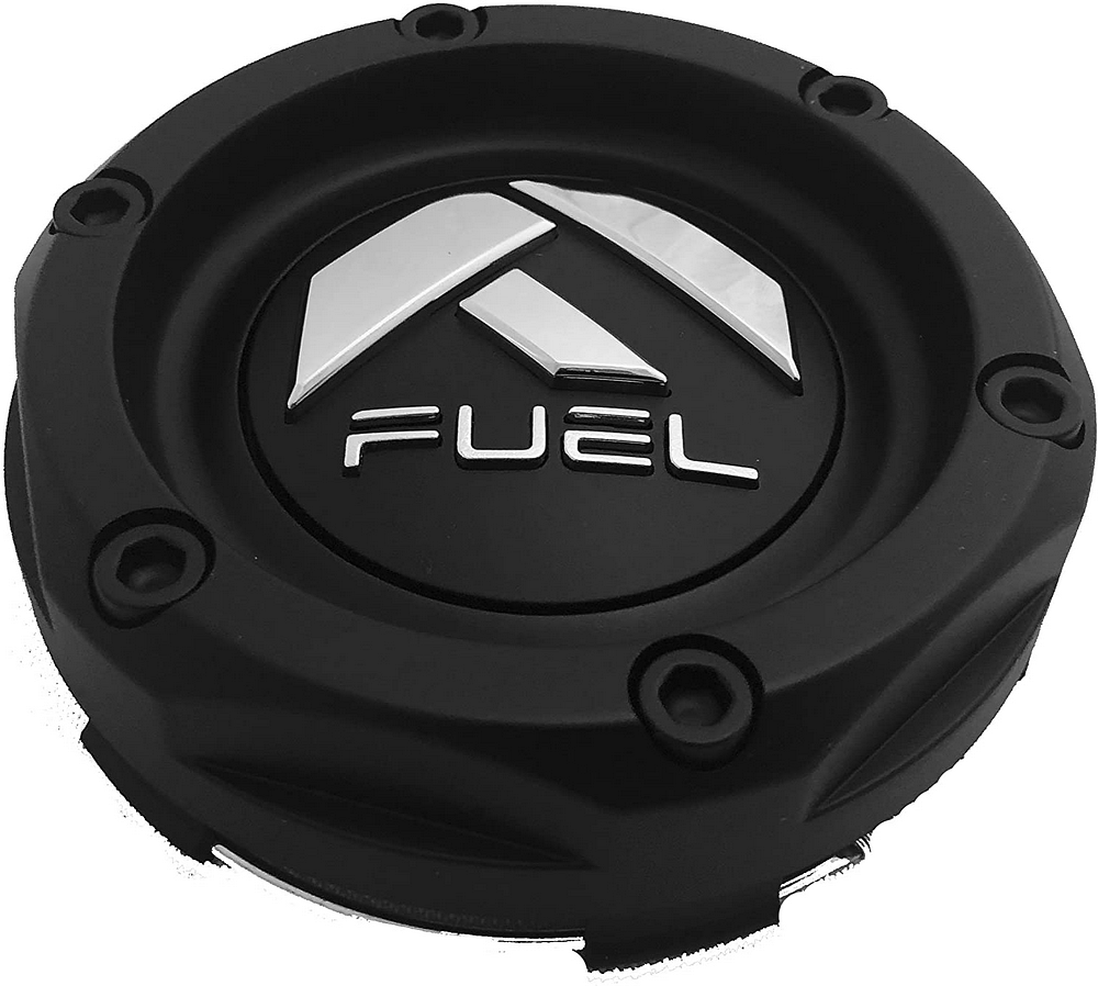 Fuel 1PC - FUEL MATTE BLACK SNAP IN CAP FOR 5X110
