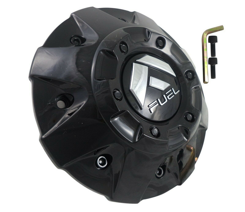 Fuel 1PC - FUEL EIGHT BAR COVER CAP-GL-BLK/BLK RIV