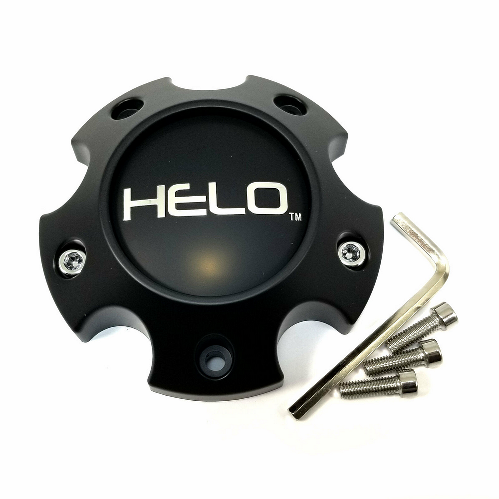 Helo - HELO CAP 5X4.5/120/5 SATIN BLACK