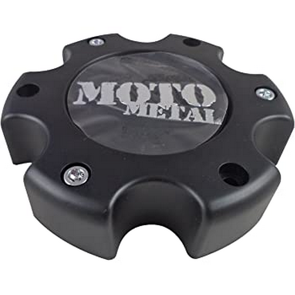 Moto Metal - MOTO METAL CAP  MATTE BLACK 6 LUG