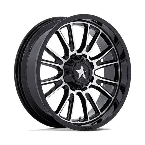 THUNDERLIPS UTV 22X7 4X137/156 G-BLK MCH