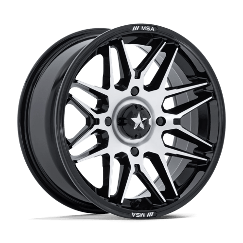 RADAR UTV 14X7 4X156 115 +10 G-BLK-MCH