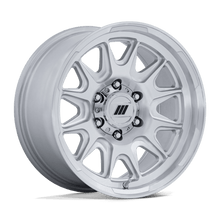 PULSE 17X8 6X5.5 106 +20 G-SLV-MCH-FC