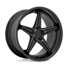 TW LAUNCH 19X8.5 5X4.5 76 MBLK-GBLK +40
