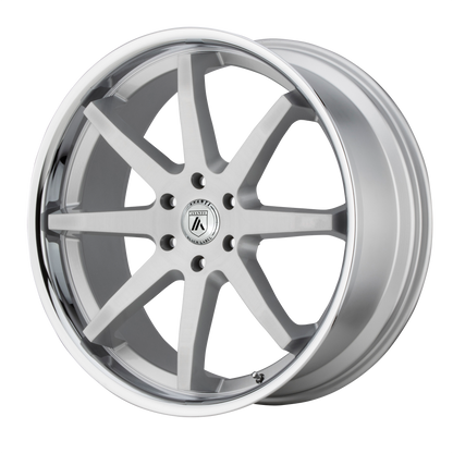 ABL32 22X9.5 6X5.5 BRUSH SLV CHR LP 30MM