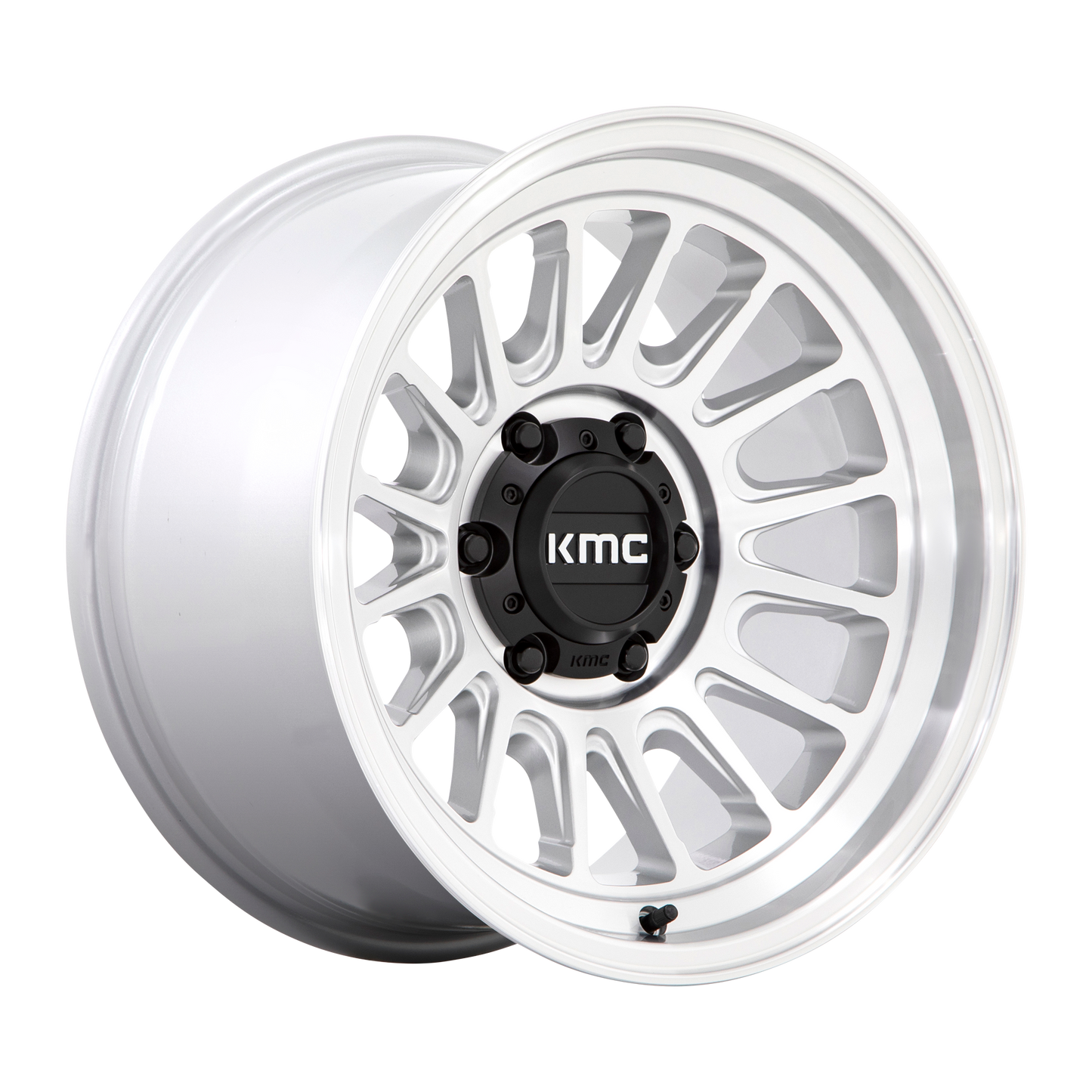 KM724 IMPACT OL 17X9 5X5.0 SLV-MACH -12