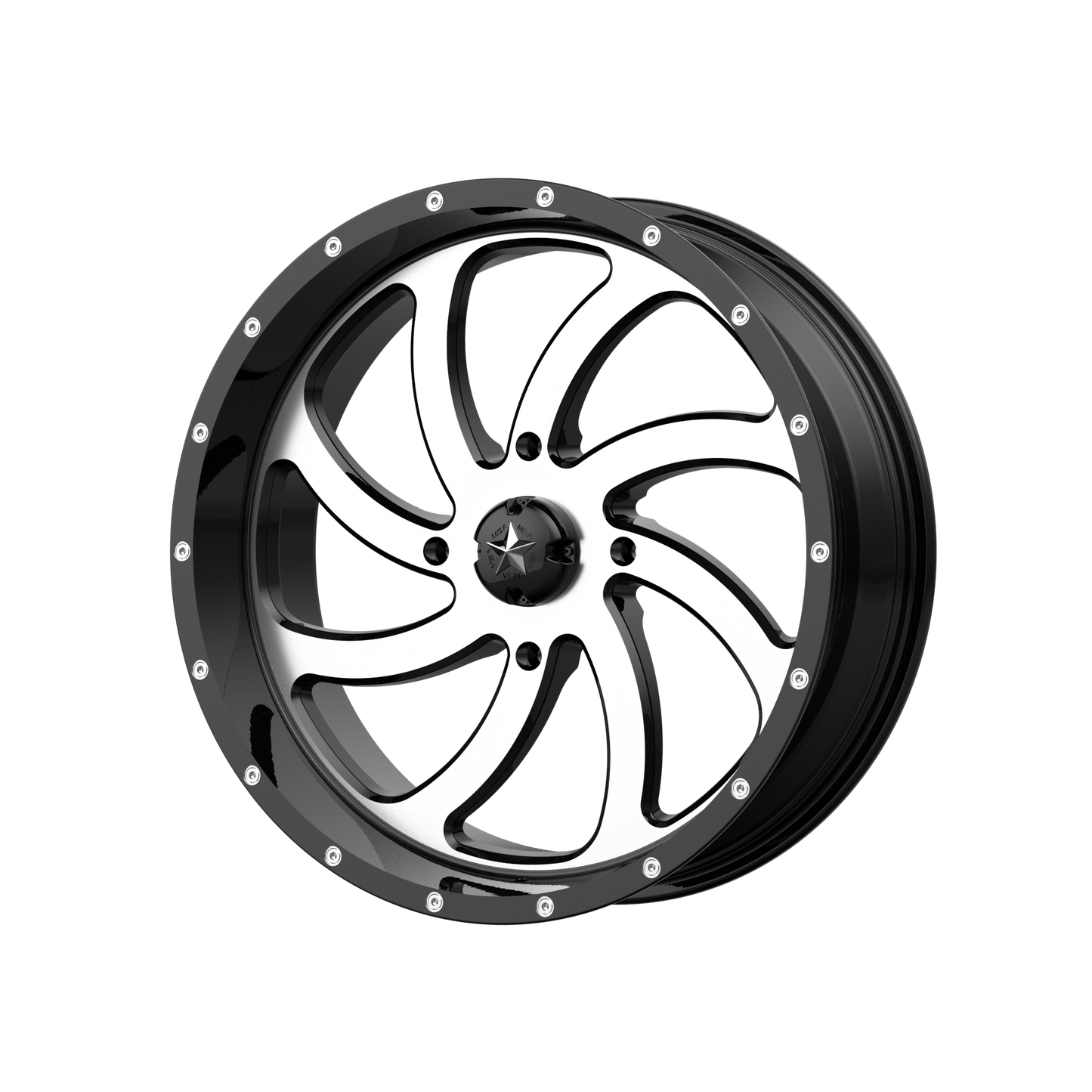SWITCH UTV 20X7 4X156 MACH G-BLK 00MM
