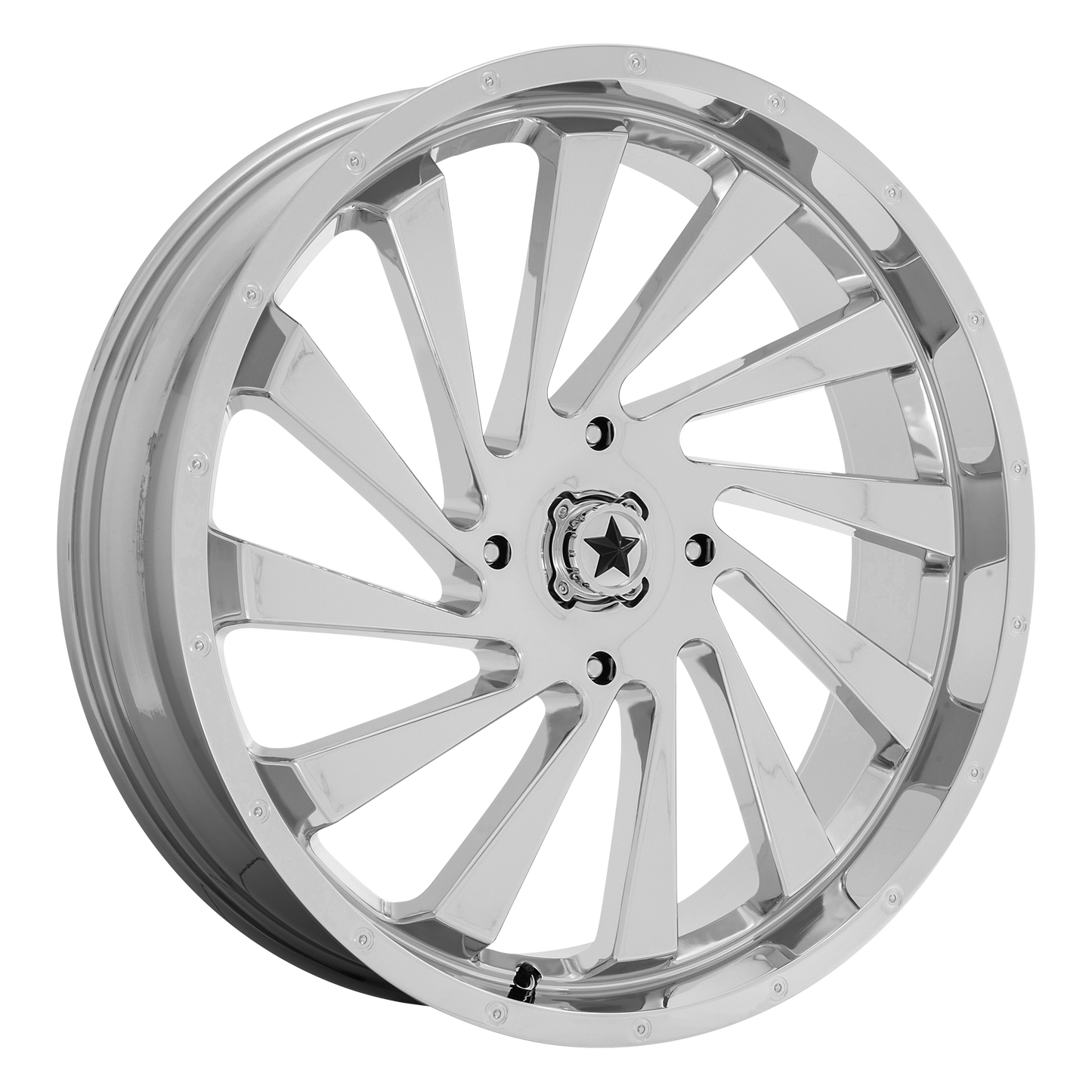 BLADE UTV 22X7 4X137 112 CHROME +0