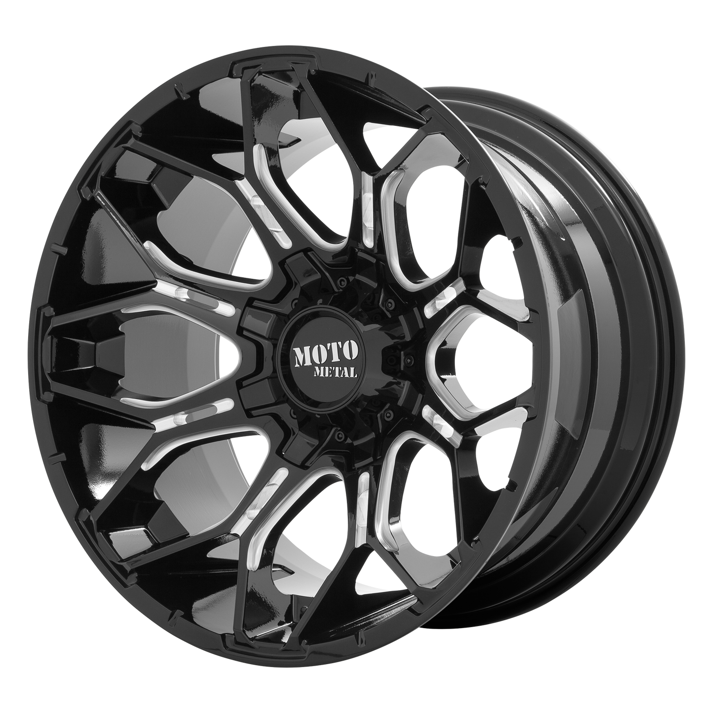 MO808 20X10 5X5.0/5.5 G-BLK MILL -18MM
