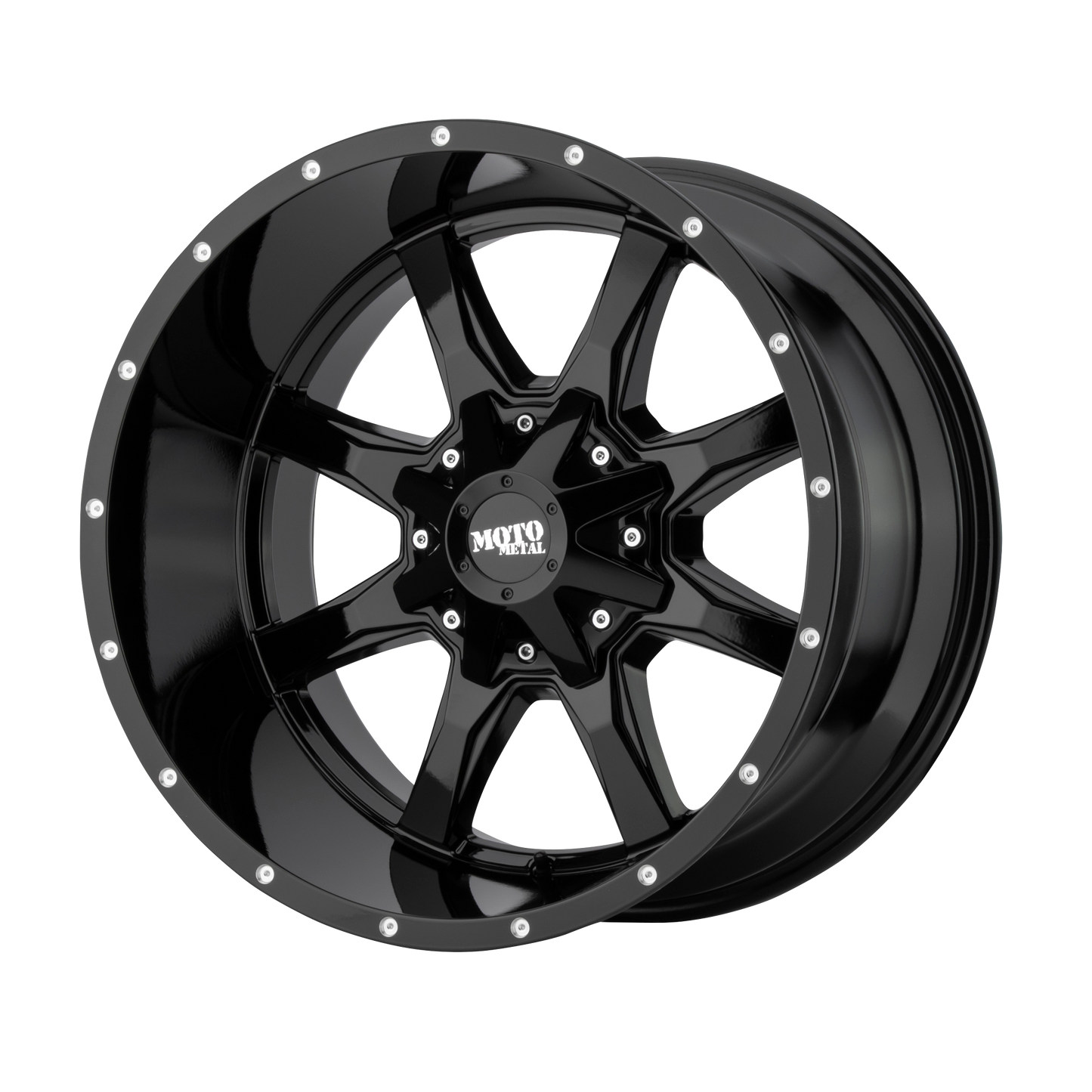 MO970 20X9 6X135/5.5 106.1 GBLK MILL +18