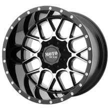 MO986 20X12 8X6.5 G-BLK MACH -44MM