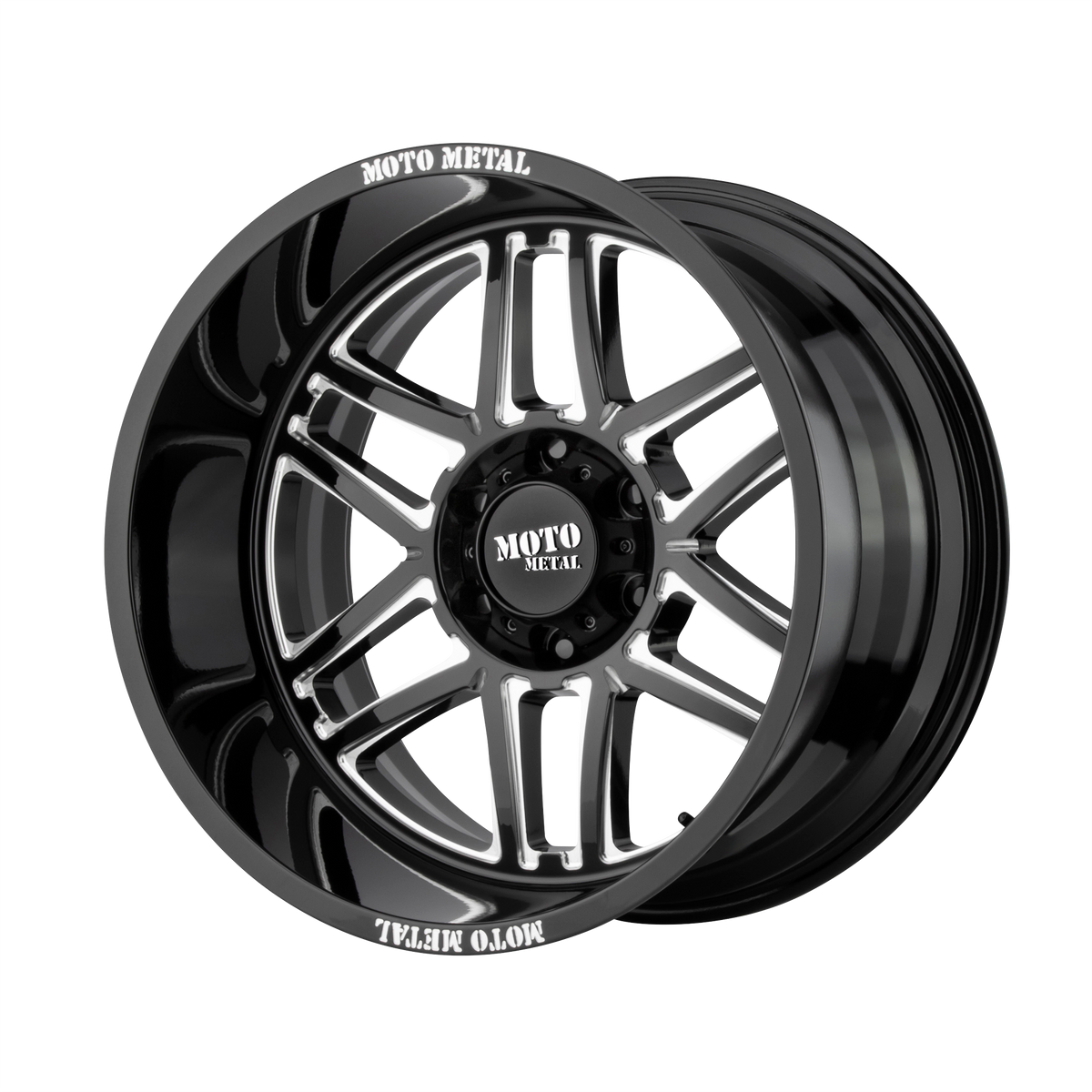 MO992 20X10 8X170 G-BLK MILL -18MM