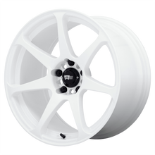 BATTLE 17X8 5X4.5 72 +43 WHITE