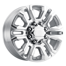 PR207 20X8.5 8X180 124 +47 CHROME