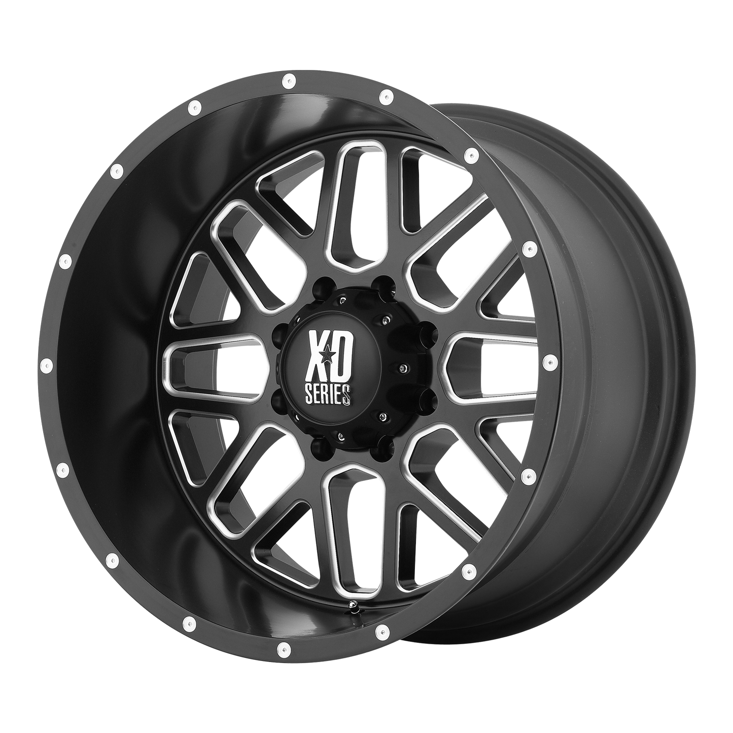 XD820 22X12 5X5.0 S-BLK MILL -44MM